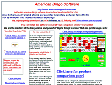 Tablet Screenshot of americanbingosoftware.com